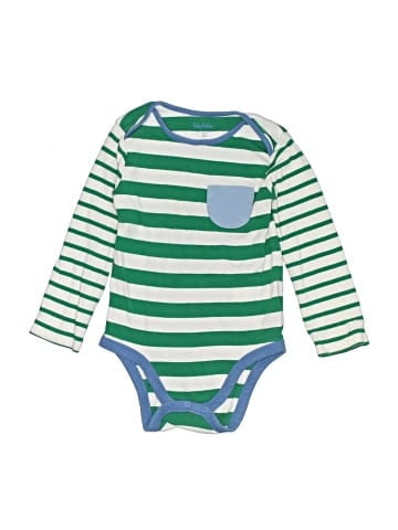 Baby Boden Long Sleeve Onesie (view 1)