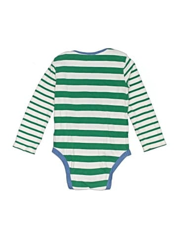 Baby Boden Long Sleeve Onesie (view 2)