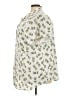Torrid Floral Ivory Short Sleeve Blouse Size 5X Plus (6) - photo 5