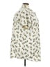 Torrid Floral Ivory Short Sleeve Blouse Size 5X Plus (6) - photo 4