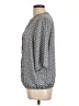 DressBarn 100% Polyester Gray 3/4 Sleeve Blouse Size L - photo 5