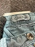 Calvin Klein Chevron-herringbone Teal Blue Jeans Size 29 waist - photo 4