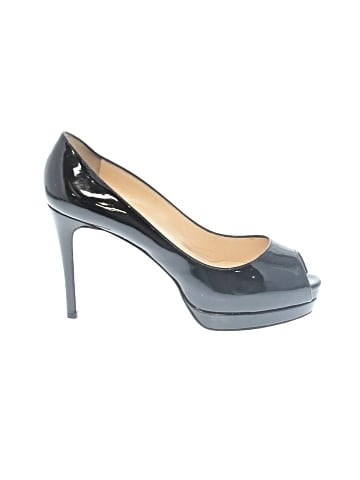 Christian Louboutin Patent Leather Altadama Peep Toe Pumps 100mm (view 1)
