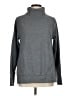 Fabletics Solid Gray Turtleneck Sweater Size M - photo 1