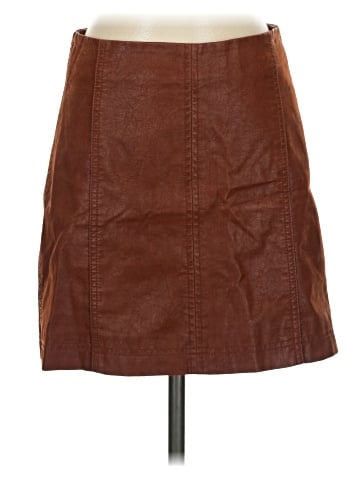 Free People Faux Leather Skirt (view 1)