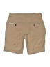 Hurley 100% Polyester Solid Tan Khaki Shorts Size 7 - photo 2