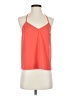 E by Eloise 100% Polyester Orange Sleeveless Top Size XS - photo 1