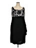 Alex Evenings Black Cocktail Dress Size 18w - photo 1