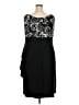 Alex Evenings Black Cocktail Dress Size 18w - photo 2