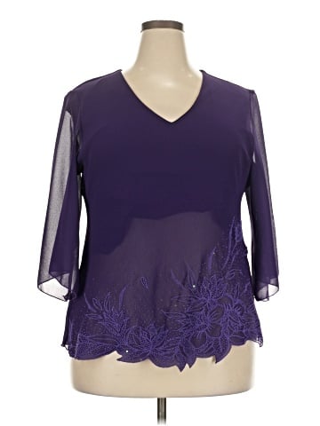 Assorted Brands 3/4 Sleeve Blouse (view 1)