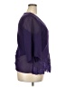 Assorted Brands 100% Polyester Purple 3/4 Sleeve Blouse Size 2X - photo 4