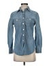 J.Crew Blue Long Sleeve Button-Down Shirt Size XXS - photo 1