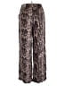 Rewash 100% Rayon Animal Print Brown Casual Pants Size XL - photo 2