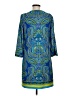 Laundry by Shelli Segal Paisley Blue Casual Dress Size M - photo 2