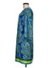 Laundry by Shelli Segal Paisley Blue Casual Dress Size M - photo 5