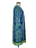 Laundry by Shelli Segal Paisley Blue Casual Dress Size M - photo 4