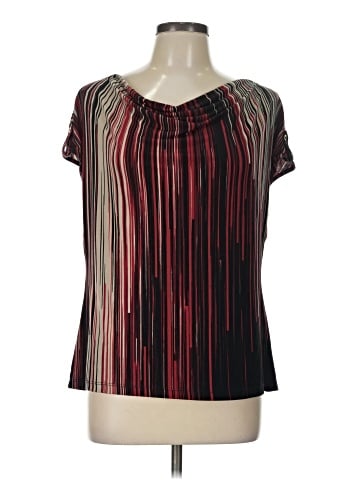 Liz Claiborne Short Sleeve Blouse (view 1)