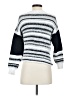 Elan Stripes White Pullover Sweater Size S - photo 2