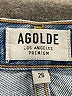 AGOLDE 100% Cotton Hearts Blue Jeans Size 26 waist - photo 6