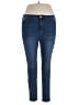Bleu Solid Blue Jeans Size 14 - photo 1