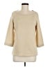 St. John Collection Tan 3/4 Sleeve Top Size M - photo 1