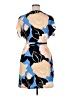 Nine West Print Blue Casual Dress Size XL - photo 2
