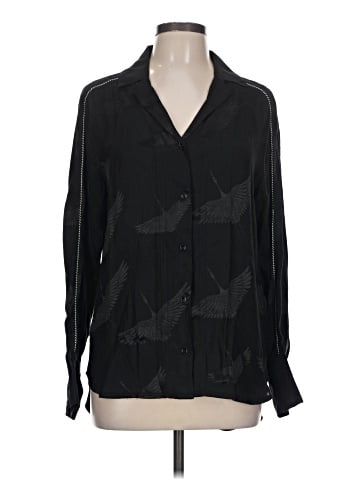 Sandro Long Sleeve Blouse (view 1)