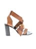 Chloé Tan Brown Leather Buckle Accent Sandals Size EU 37 - photo 1