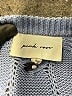 Pink Rose Blue Pullover Sweater Size S - photo 7