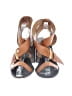 Chloé Tan Brown Leather Buckle Accent Sandals Size EU 37 - photo 2