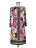 London Times Floral Pink Casual Dress Size 6 - photo 1