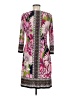 London Times Floral Pink Casual Dress Size 6 - photo 2