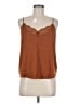 Allison Joy 100% Polyester Brown Sleeveless Blouse Size M - photo 1