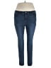 NY&C Solid Blue Jeans Size 14 - photo 1