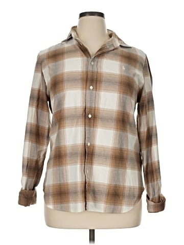 Denim & Supply Ralph Lauren Long Sleeve Button-Down Shirt (view 1)