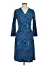 Remade Paisley Blue Cocktail Dress Size M - photo 1