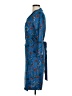 Remade Paisley Blue Cocktail Dress Size M - photo 5