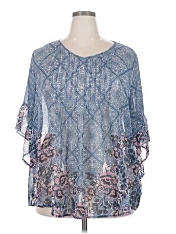 Style&Co 3/4 Sleeve Blouse (view 1)
