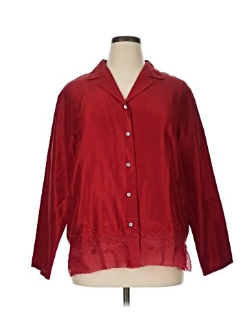 Bice 3/4 Sleeve Silk Top (view 1)