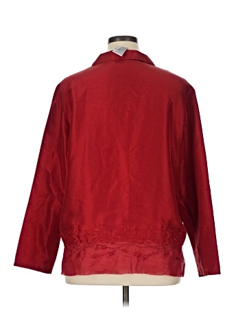 Bice 3/4 Sleeve Silk Top (view 2)
