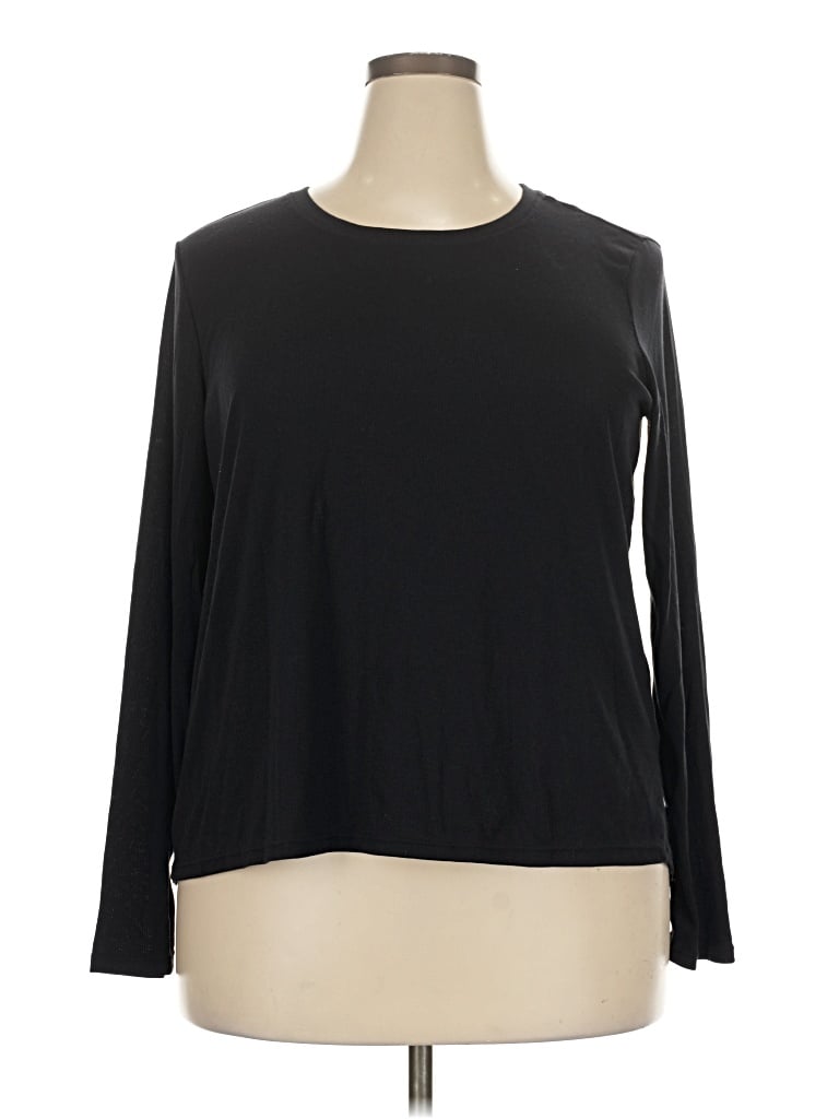 Pre-owned Mondetta Long Sleeve T-shirt In Black