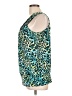 J.t.b. Teal Sleeveless Blouse Size L - photo 5