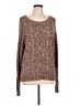 ALTERNATIVE Tweed Brown Pullover Sweater Size L - photo 1