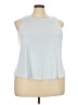 Active by Old Navy Silver Blue Sleeveless T-Shirt Size 3X - photo 1