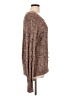 ALTERNATIVE Tweed Brown Pullover Sweater Size L - photo 4