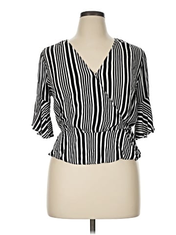 Xhilaration 3/4 Sleeve Blouse (view 1)
