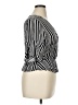 Xhilaration Black 3/4 Sleeve Blouse Size XL - photo 4