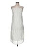 Suboo Stripes Silver Casual Dress Size 6 - photo 1