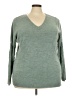 Croft & Barrow 100% Acrylic Green Pullover Sweater Size 3X - photo 1