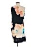 ALLSAINTS 100% Silk Graphic Black Cocktail Dress Size 6 - photo 2